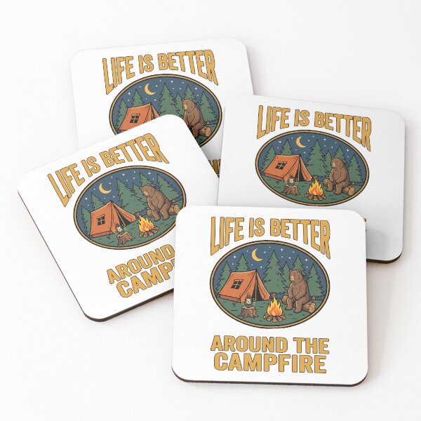 Item preview, Camping bear outdoor adventurer designed and sold by TeeARTHY.