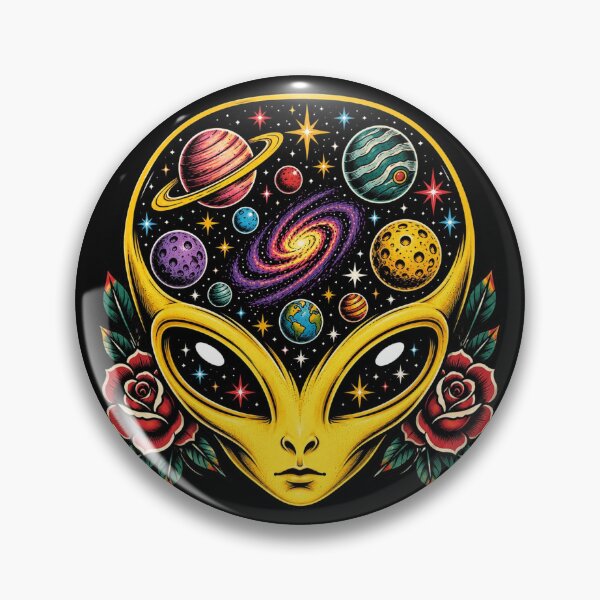 Item preview, Yellow Alien Artwork designed and sold by Planetporridge.