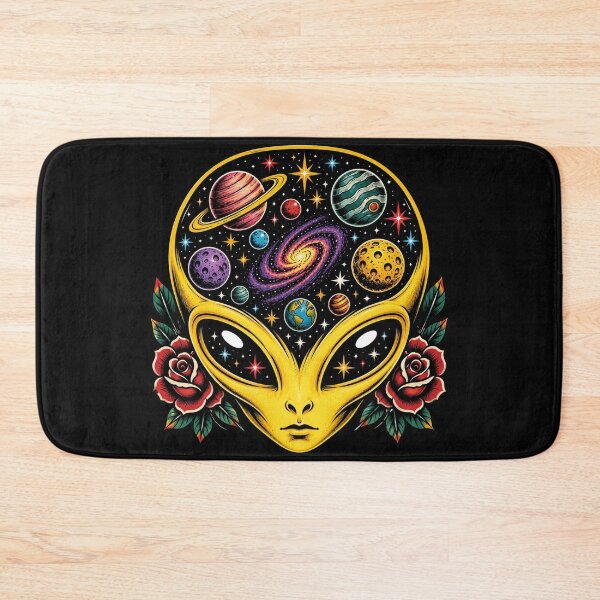 Item preview, Yellow Alien Artwork designed and sold by Planetporridge.