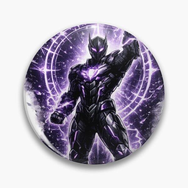 Item preview, Shadow Supreme Dark Warrior Purple Energy Powerful Armor Design designed and sold by irfanshikh.