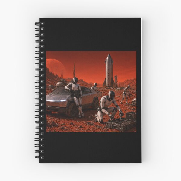 Item preview, YR2147 – Futuristic Robots & Space Exploration designed and sold by TEEJAMBOREE.