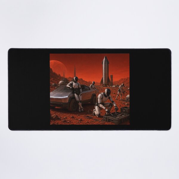 Item preview, YR2147 – Futuristic Robots & Space Exploration designed and sold by TEEJAMBOREE.