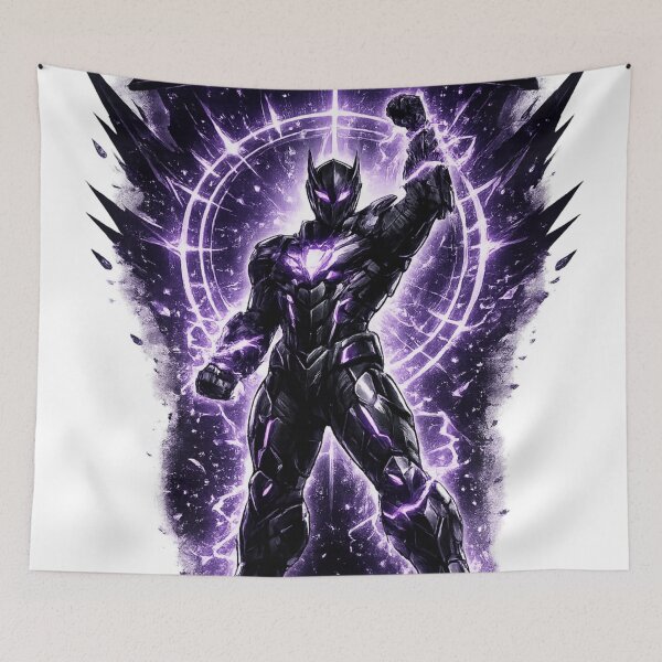 Item preview, Shadow Supreme Dark Warrior Purple Energy Powerful Armor Design designed and sold by irfanshikh.