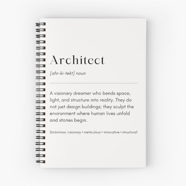 Item preview, Architect Definition Minimalist Typography Print | Future Architect Definition Design For Students | Modern Architect Life Definition Design | Architecture Student Graduation Gift designed and sold by LitzoyGlobeArt.