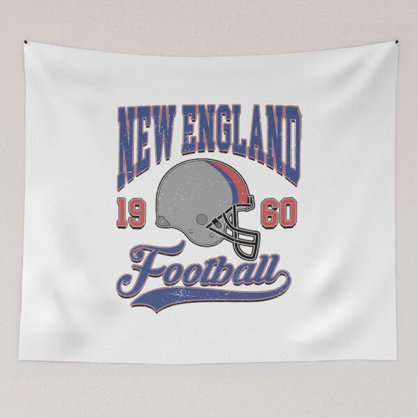 Item preview, New England Football Vintage Retro Game Day Fan designed and sold by Gbriel3.
