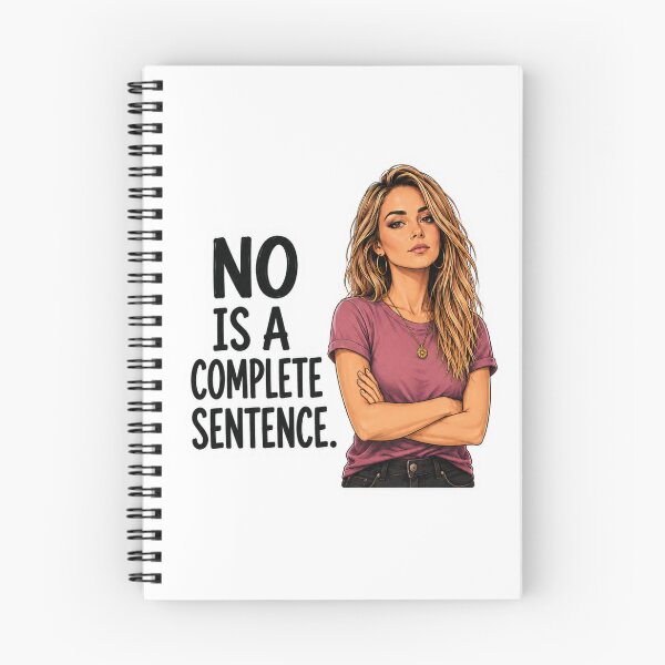 Item preview, No Is a Complete Sentence designed and sold by AbstractAnom.