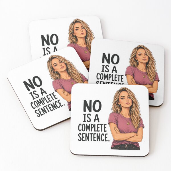 Item preview, No Is a Complete Sentence designed and sold by AbstractAnom.