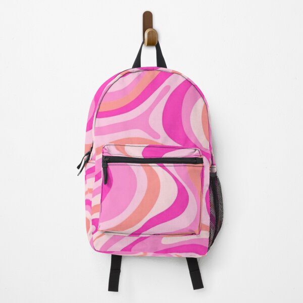 Item preview, Liquid Swirl Retro Abstract in pinks and peach tones, Light Blush, Cream, and White designed and sold by Differenceee.