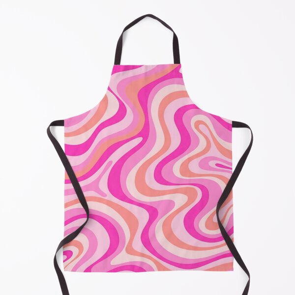 Item preview, Liquid Swirl Retro Abstract in pinks and peach tones, Light Blush, Cream, and White designed and sold by Differenceee.