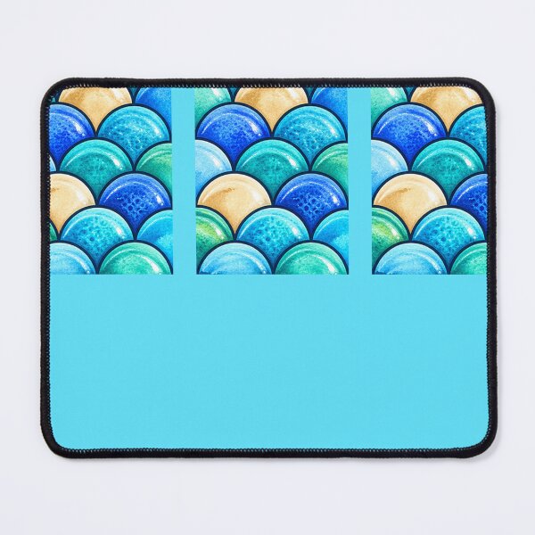 Item preview, Underwater Aqua Scale Pattern designed and sold by annenambiro.