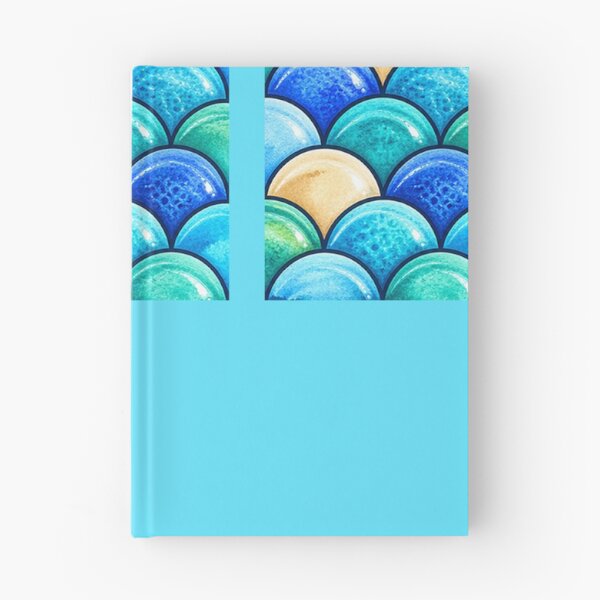 Item preview, Underwater Aqua Scale Pattern designed and sold by annenambiro.