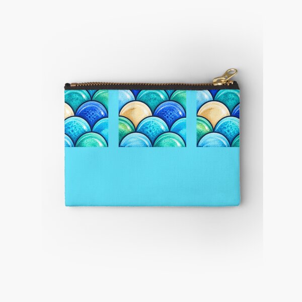Item preview, Underwater Aqua Scale Pattern designed and sold by annenambiro.