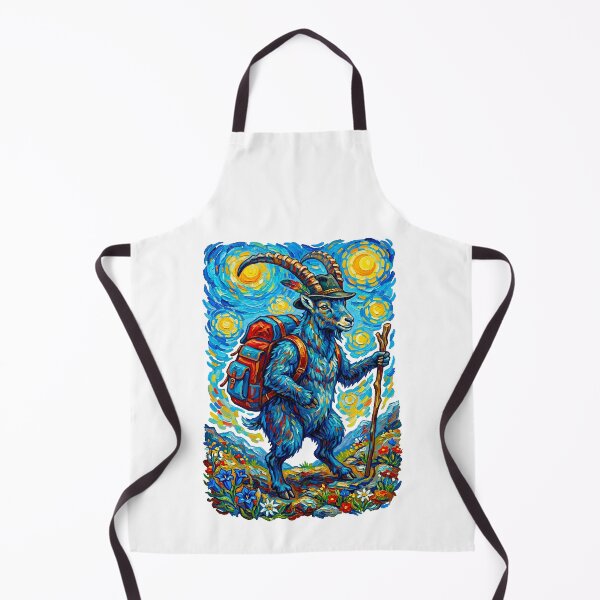 Item preview, Starry Night Goat Hiker designed and sold by TeeARTHY.