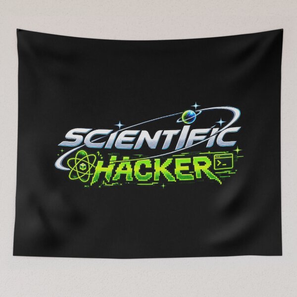 Item preview, Scientific Hacker - Retro Pixel Art & Space Tech designed and sold by spectomine.