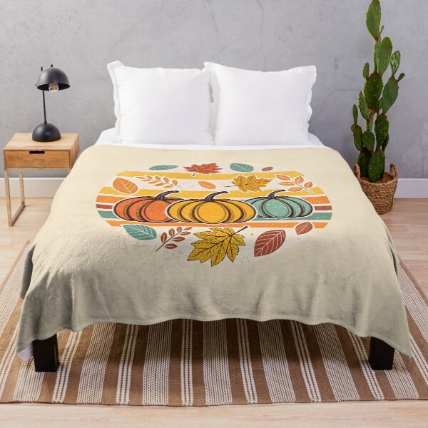 Item preview, Vintage Autumn Pumpkins and Fall Leaves designed and sold by trendspatterns.