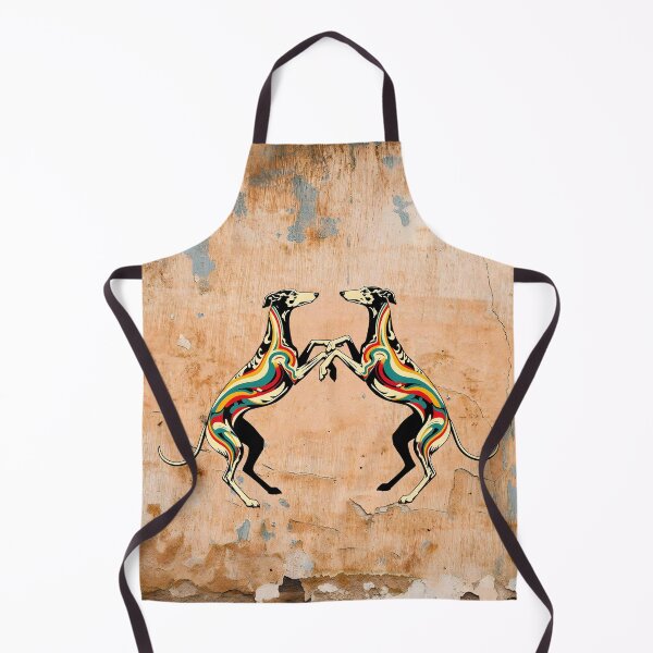 Item preview, GALOGO - Street Variations - Two Galgos Street Art No. 3 designed and sold by GALOGO – Art for Sighthounds & Animal Welfare.