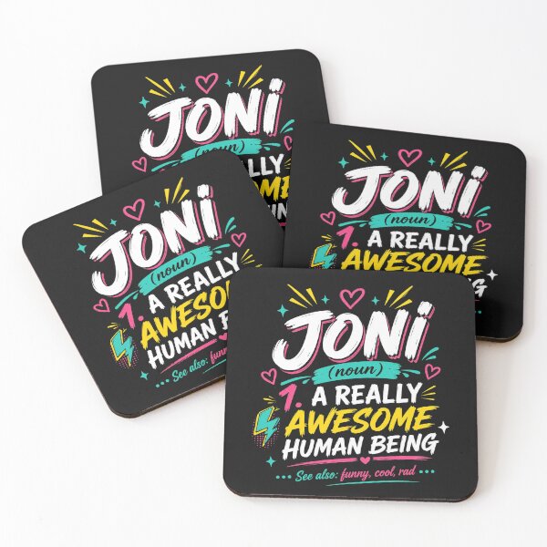 Item preview, Joni Is Awesome Colorful designed and sold by TrendyThreadsCo.