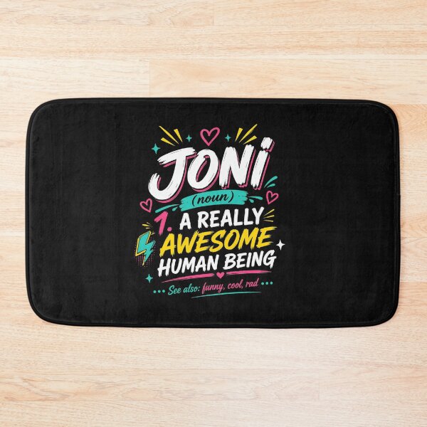 Item preview, Joni Is Awesome Colorful designed and sold by TrendyThreadsCo.