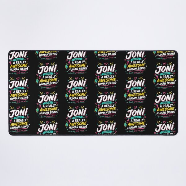 Item preview, Joni Is Awesome Colorful designed and sold by TrendyThreadsCo.