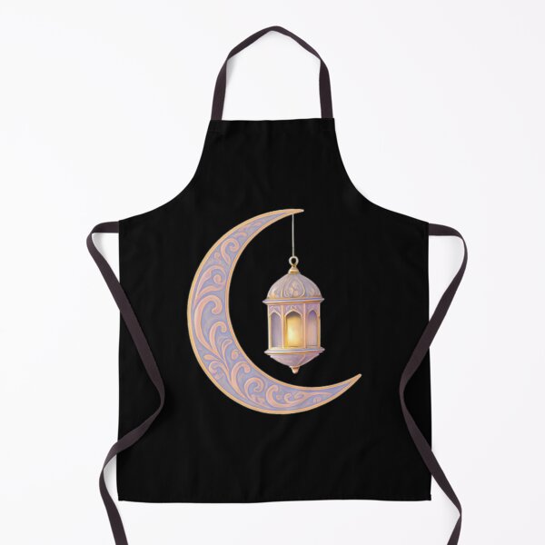 Item preview, Islamic Crescent Moon and Lantern Art | Ramadan & Eid Decoration Design designed and sold by D-Islamic.