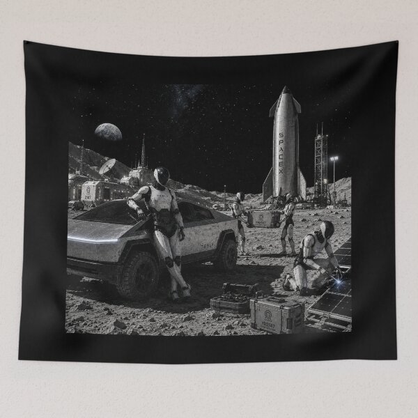 Item preview, YR2147 – Futuristic Robots & Space Exploration designed and sold by TEEJAMBOREE.
