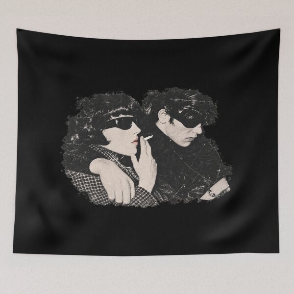 Item preview, Smoking Couple Vintage  designed and sold by Youmytype.