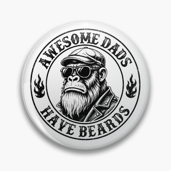 Item preview, Awesome Dads Have Beards designed and sold by gunaone-design.
