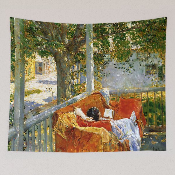 Item preview, Childe Hassam - Couch on the Porch designed and sold by Jon-Baran.