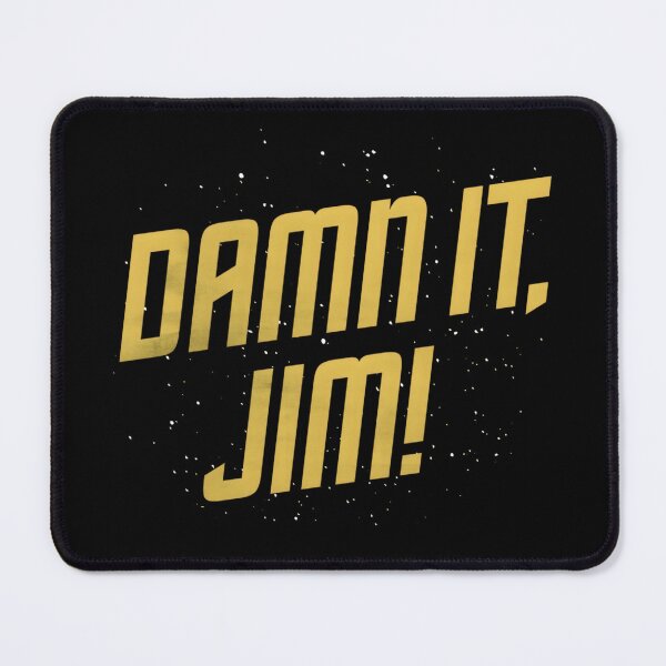 Item preview, Damn It, Jim! designed and sold by SlayPOPShop.
