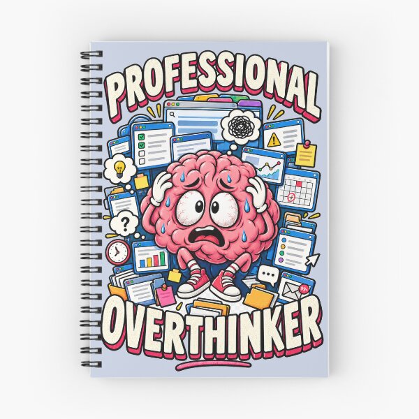 Item preview, Professional Overthinker designed and sold by Foxglow Studio.