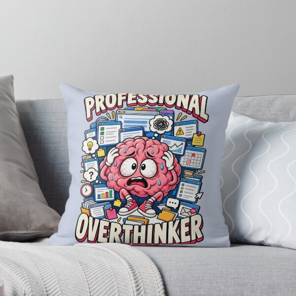 Item preview, Professional Overthinker designed and sold by Foxglow Studio.