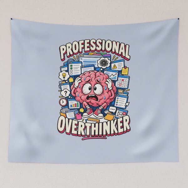 Item preview, Professional Overthinker designed and sold by Foxglow Studio.