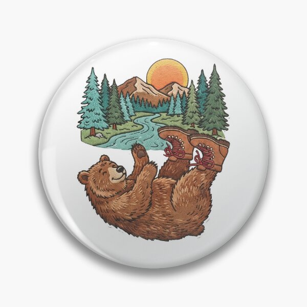 Item preview, Chill Bear Forest River designed and sold by TeeARTHY.