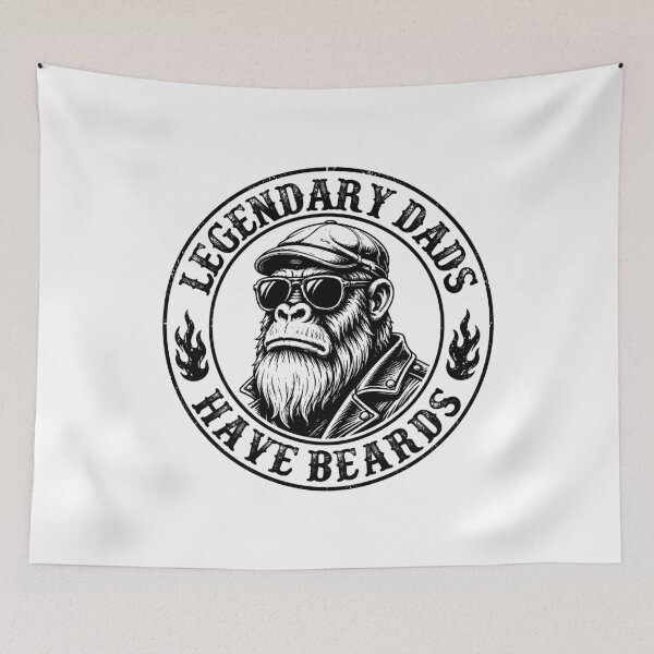 Item preview, Legendary Dads Have Beards designed and sold by gunaone-design.
