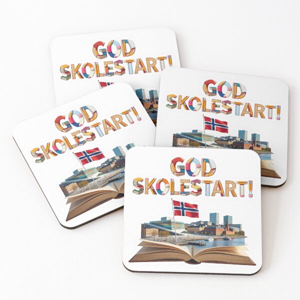 Item preview, Norway School Start Oslo Travel Sticker designed and sold by Imaginarium of Chaos falcon88 .
