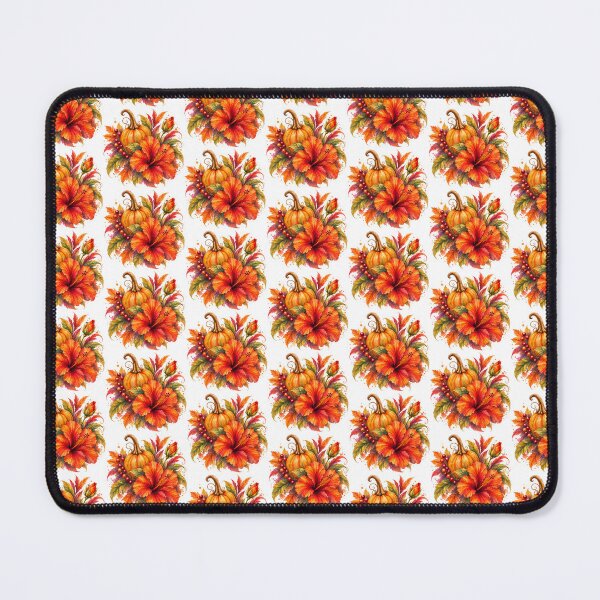 Item preview, Pumpkin Hibiscus | Halloween Tropical Watercolor designed and sold by Nolmo.