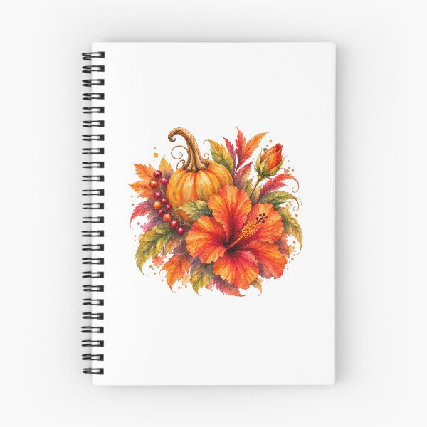 Item preview, Pumpkin Hibiscus | Halloween Tropical Watercolor designed and sold by Nolmo.