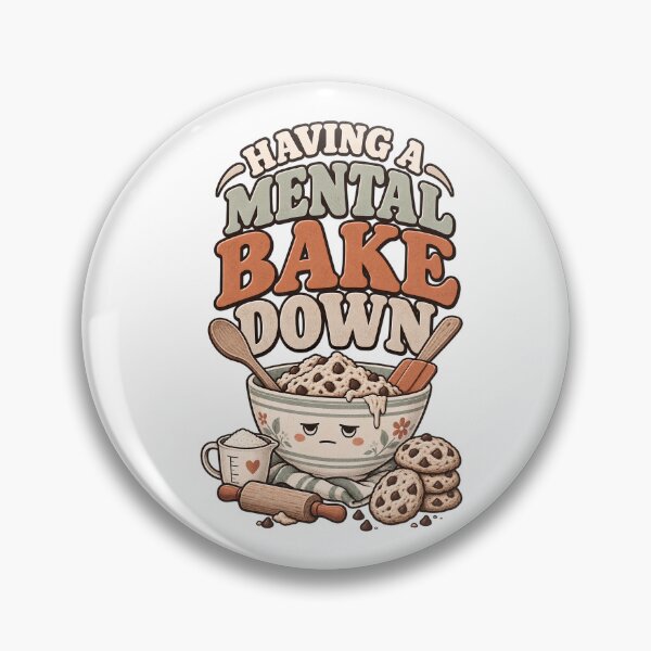 Item preview, Funny Baker Shirt, Mental Bake Down from Scratch T-Shirt, Retro Baking Humor Gift, Home Baker Mood Graphic Tee designed and sold by OUICHA.