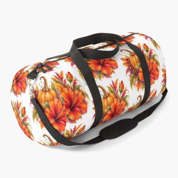 Item preview, Pumpkin Hibiscus | Halloween Tropical Watercolor designed and sold by Nolmo.