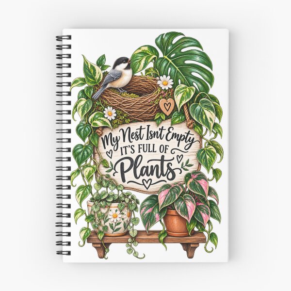Item preview, My Nest Isn’t Empty It’s Full of Plants – Empty Nester Plant Mom designed and sold by CottageGardenCo.