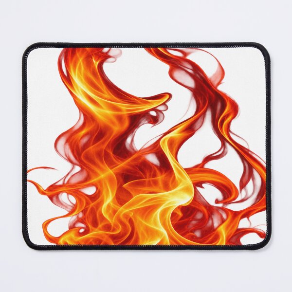 Item preview, Fiery Abstract Flame Glowing Fire Art Red Orange Design designed and sold by Prince Tripathi .