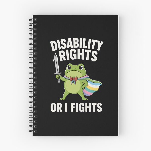 Item preview, Disability Rights Or I Fights Frog Meme designed and sold by a-turner-paint.