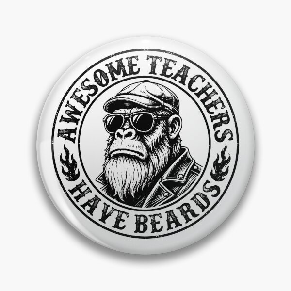 Item preview, Awesome Teachers Have Beards designed and sold by gunaone-design.
