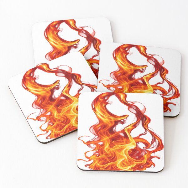 Item preview, Fiery Abstract Flame Glowing Fire Art Red Orange Design designed and sold by Prince Tripathi .