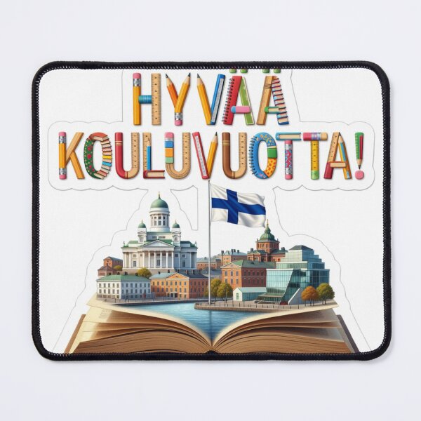 Item preview, Finland School Year Helsinki Travel Sticker designed and sold by Imaginarium of Chaos falcon88 .