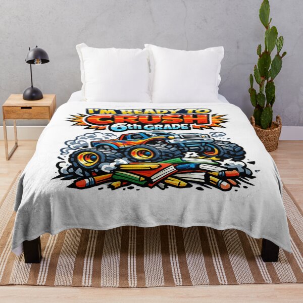 Item preview, I'm Ready to Crush 6th Grade - Monster Truck - Back to School designed and sold by SON SON.