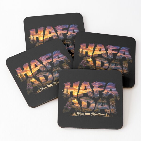 Item preview, Håfa Adai from Montana: Big Sky Mountain Sunset & Treasure State Spirit designed and sold by BlissBlvdShop.