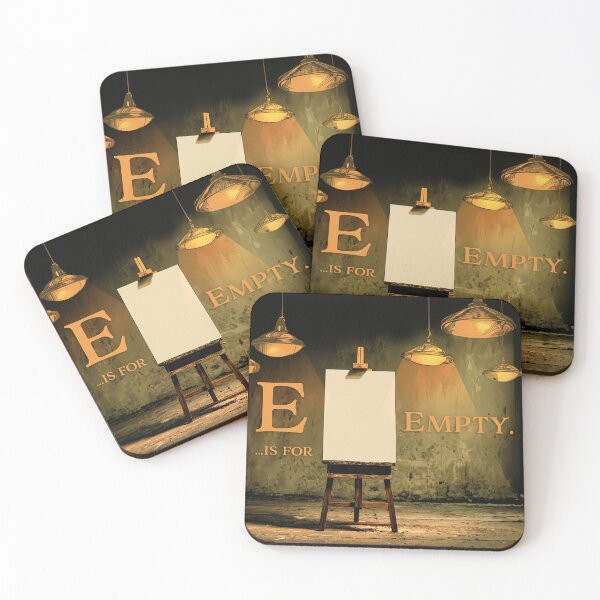 Item preview, E... is for Empty. designed and sold by Bernard Santora.