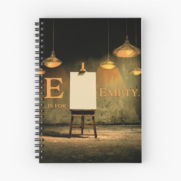 Item preview, E... is for Empty. designed and sold by Bernard Santora.