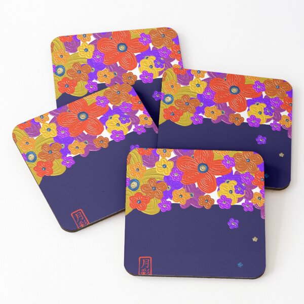 Item preview, colorful flowers background designed and sold by digital-artemis.